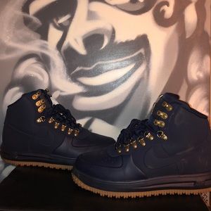 Lunar Force 1 Duckboot High ‘Obsidian’